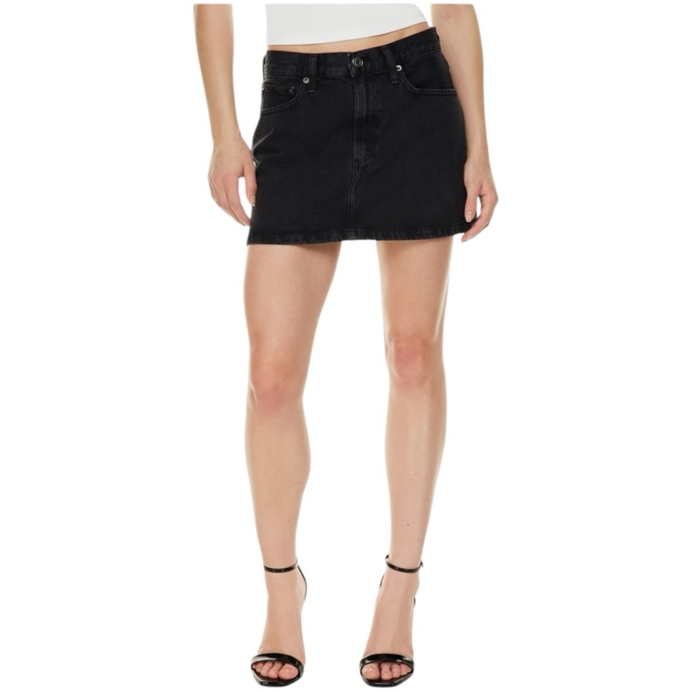 Agolde Liv Mini Jean Skirt